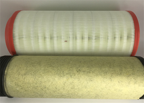 Filtro de aire del camión de la PU del elemento del filtro de aire del poliuretano 2843 resistente