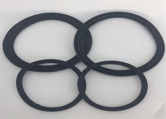 Lacre Ring High Hardness de la goma de silicona del elemento filtrante de aceite de la fibra de poliéster