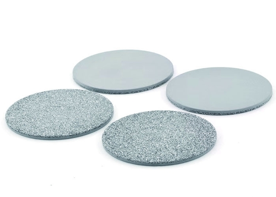 Filtro poroso industrial de alta resistencia de alta temperatura de la fibra del metal