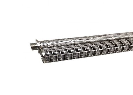 Grueso de acero inoxidable del PA 0.2m m del elemento filtrante de la capa multi 3700