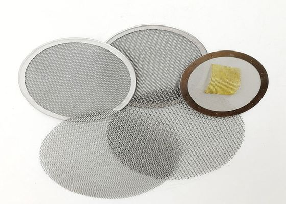 micrón Mesh Filter micro de acero inoxidable del filtro 50 de la fibra del metal de 0.3-3.0m m