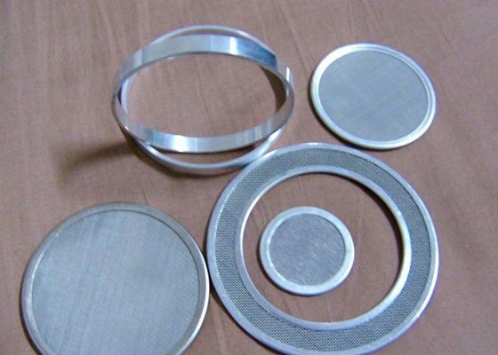 El aire circular del disco del filtro de la torta filtro material, malla de acero inoxidable de 70 micrones