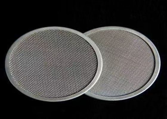 El aire circular del disco del filtro de la torta filtro material, malla de acero inoxidable de 70 micrones