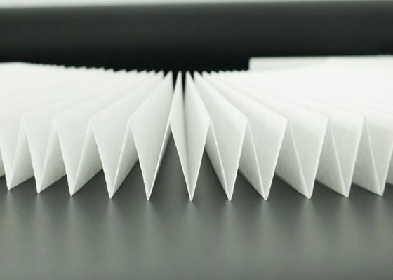 Papel de filtro de aire de Hepa del contenido de la resina del 27%, papel de filtro de 0,2 micrones