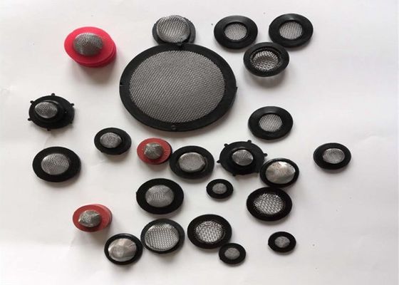 Pulgada material de acero inoxidable 5-12 del filtro de la fibra del metal de 100 micrones
