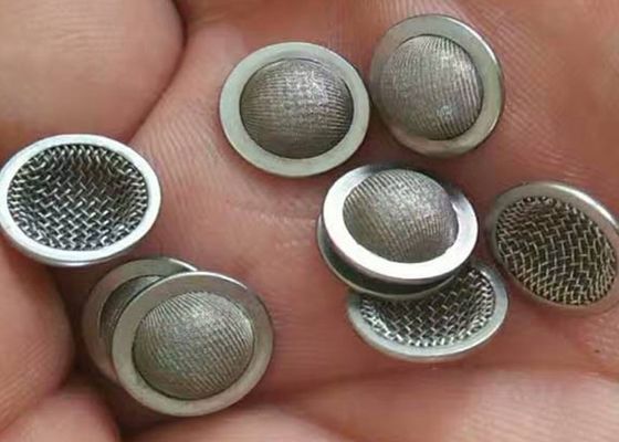 20-150 filtro de la fibra del metal del micrón, perforación rectangular 100 Mesh Water Filter