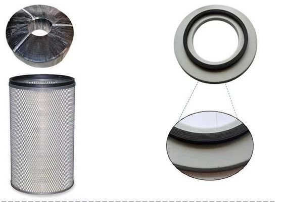 Sello resistente a la corrosión del filtro de aire, anillos o de goma negros 10 - 25Mpa