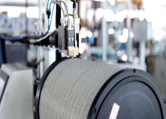 Filtro de aire resistente del OEM, efecto de filtración del filtro de aire de motor 99,5% autos