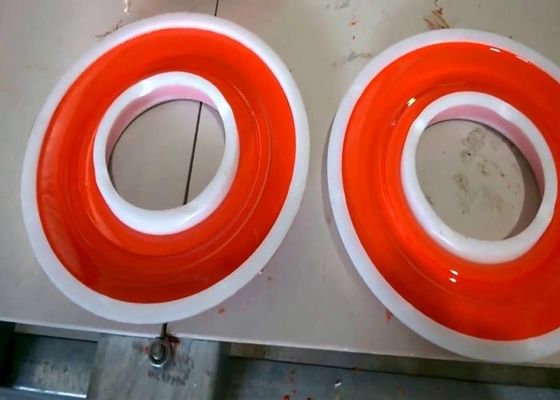 El filtro 100% de aire del silicón pega dos componentes plancha el empaquetado del cubo