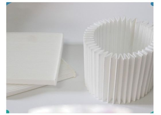 Material bajo de los PP Meltblown del rollo del papel de filtro de Hepa de la presión de aire