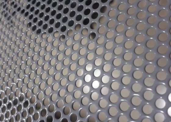 8 filtro de aire del × 16m m Mesh Punched Hexagonal Anti Crack