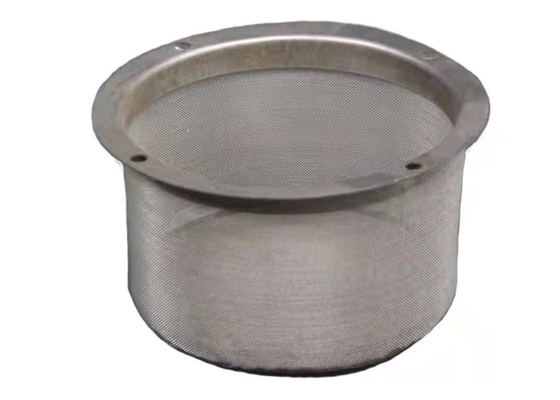 Tipo industrial de acero inoxidable barril del elemento filtrante de 20 micrones Y del lacre del asistente del ribete