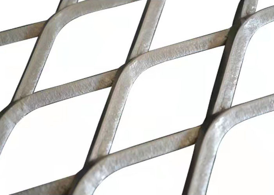 Edificio decorativo galvanizado de Mesh Mechanical Protection Diamond Tensile del alambre de 0.8m m