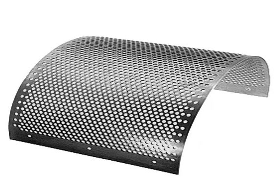 Placa de acero inoxidable decorativa redonda del agujero 0.5m m Mesh Ventilation Heat Dissipation Sieve