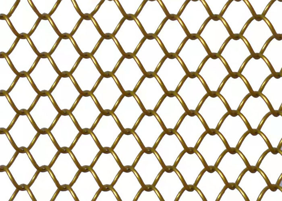 Mesh Various Colors de acero 0.4m m decorativo inoxidable