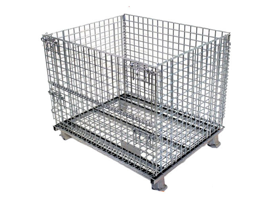 La clasificación expresa almacena el alambre plegable Mesh Cage Turnover Iron Frame de 6.4m m