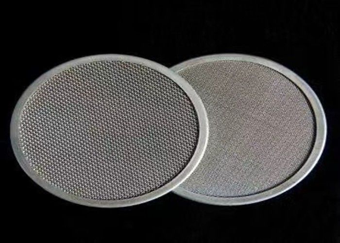 El aire circular del disco del filtro de la torta filtro material, malla de acero inoxidable de 70 micrones