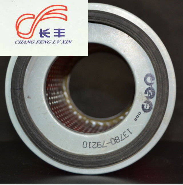 filtro de la toma del compresor de aire 93oC por el material de la fibra de la celulosa del tamaño