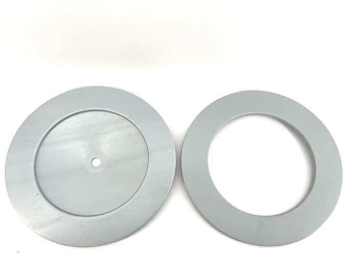 Electro casquillos de extremo galvanizados del filtro, cubierta del filtro de aire de motor del microspore