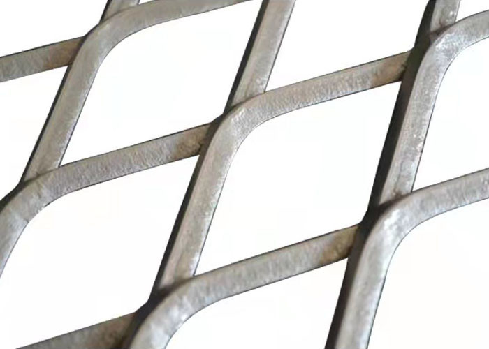 Edificio decorativo galvanizado de Mesh Mechanical Protection Diamond Tensile del alambre de 0.8m m
