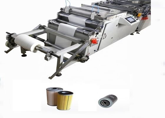 la fabricación automotriz rotatoria del filtro que plisa 500kg trabaja a máquina 1800X1030X900m m